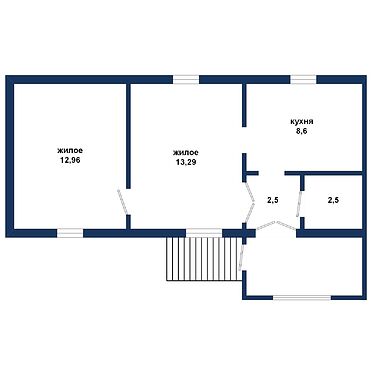 Обмен однокомнатной квартиры и части дома - 520114, план 2