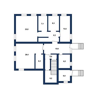 Апартаменты в микрорайоне Речица - 230420b, план 3