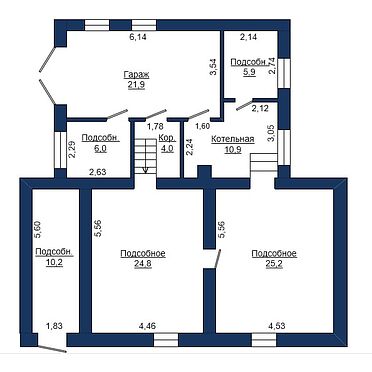 Коробка жилого дома в Брестe - 200275, план 2