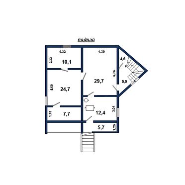 Дом в пригороде Бреста - 180611, план 3