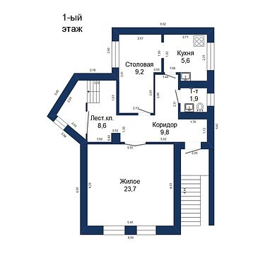 Жилой дом, Достоевского ул- 510038, план 1